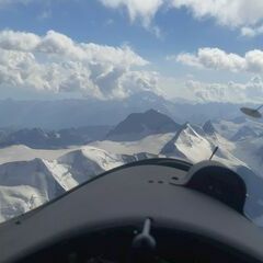 Verortung via Georeferenzierung der Kamera: Aufgenommen in der Nähe von Maloja, Schweiz in 4400 Meter